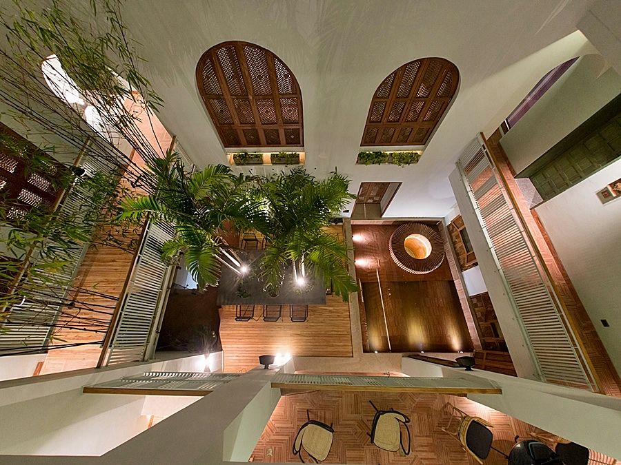 Hotel Boutique Casona Del Colegio Картахена Экстерьер фото Interior of the hotel